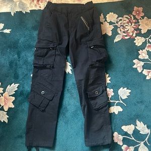 Black Cargo Pants